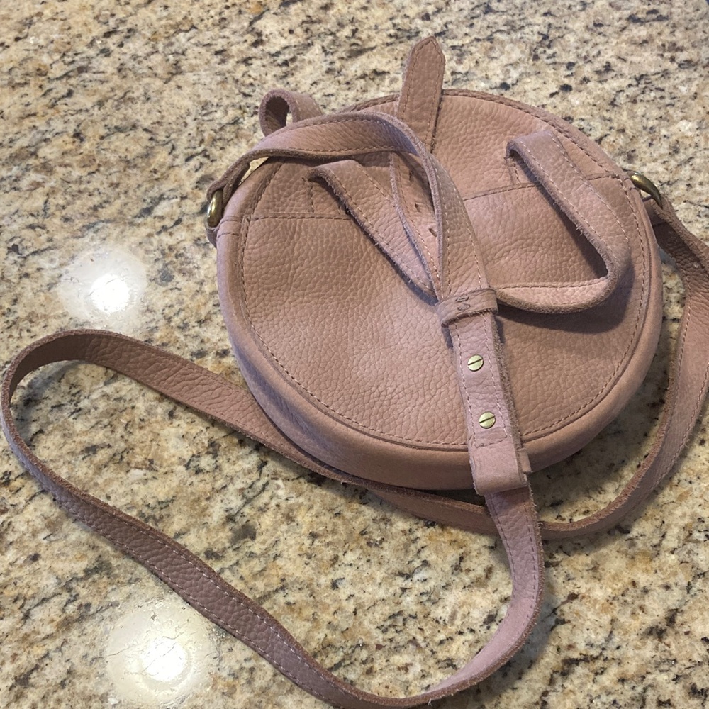Madewell  juno light pink Leather
